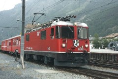RhB (Rhätische Bahn), Zernez, 16. July 2003